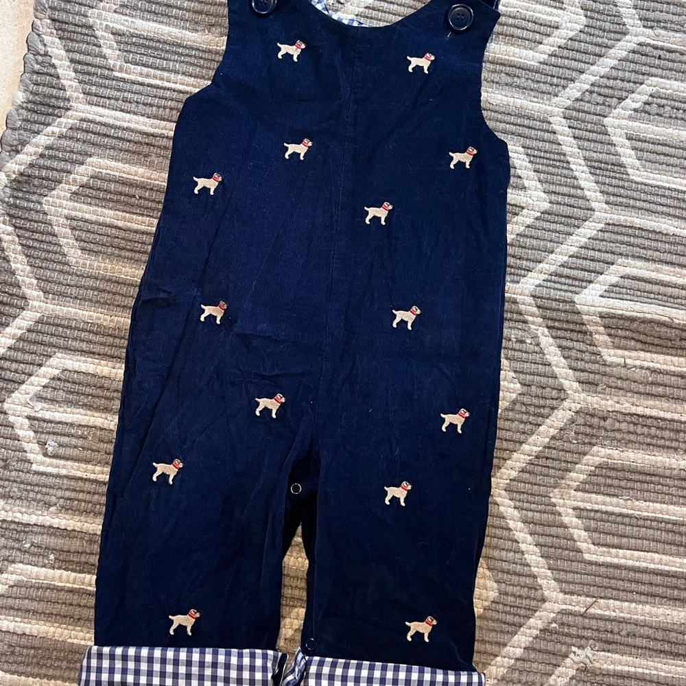 size 12-24 months Boutique Labrador retriever fall/winter longall corduroy